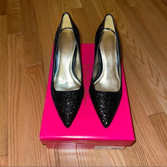 Lilly Pulitzer Margot Glitter Pump